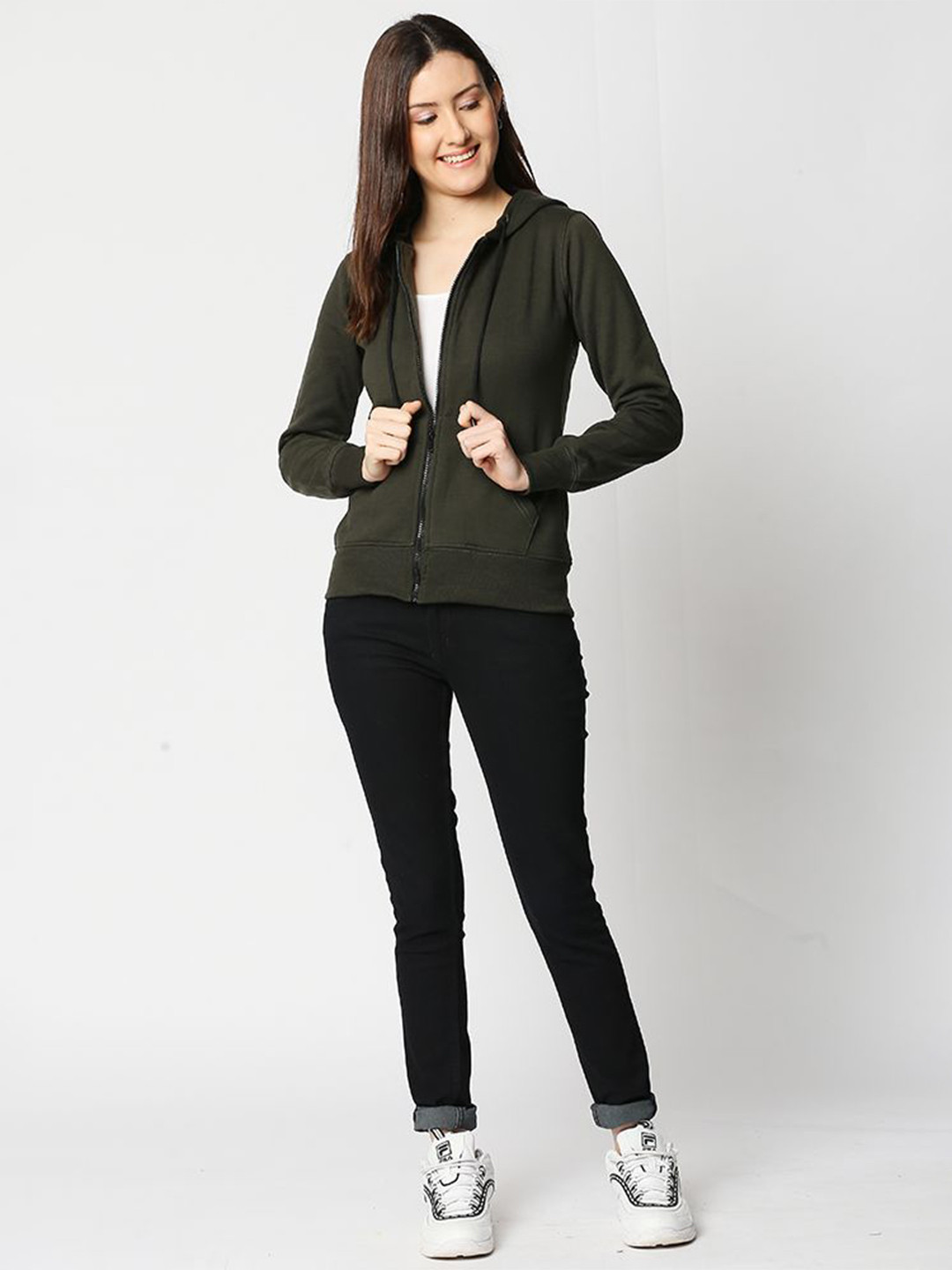 Wear Your Opinion Women Hooded Sweatshirt