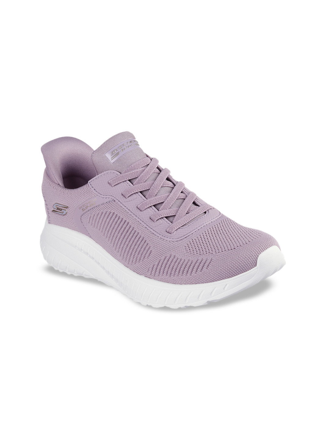 Skechers Women BOBS SQUAD CHAOS-CURRENT MUSE Casual Slip Ins Sneakers