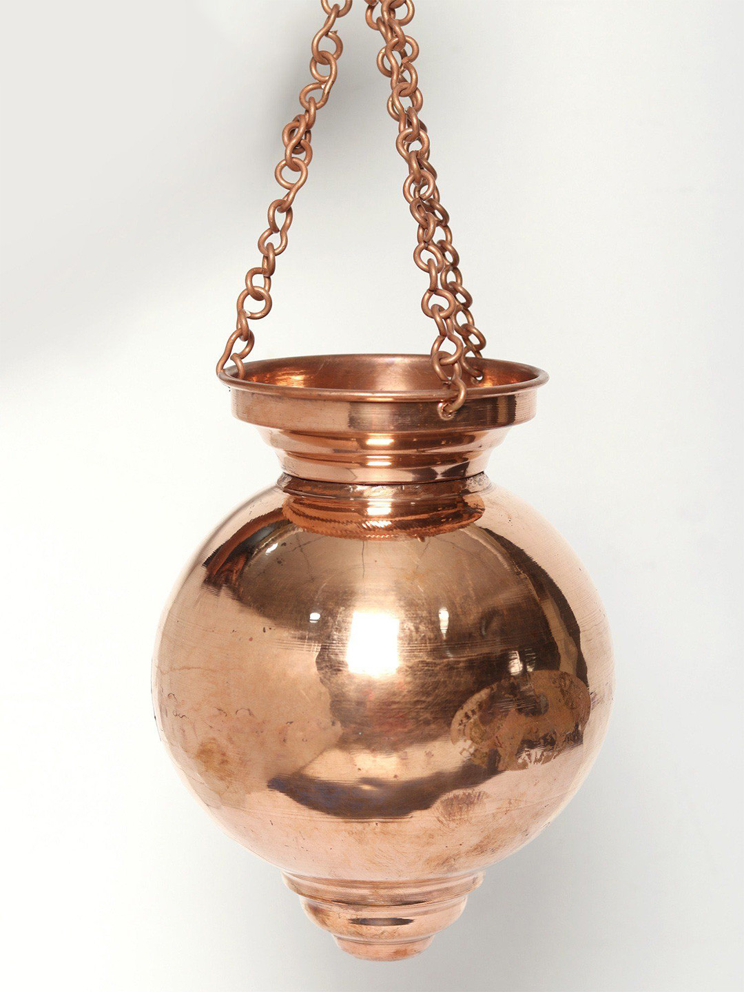 Exotic India Copper Hanging Shirodhara Pot Abhishek Patra