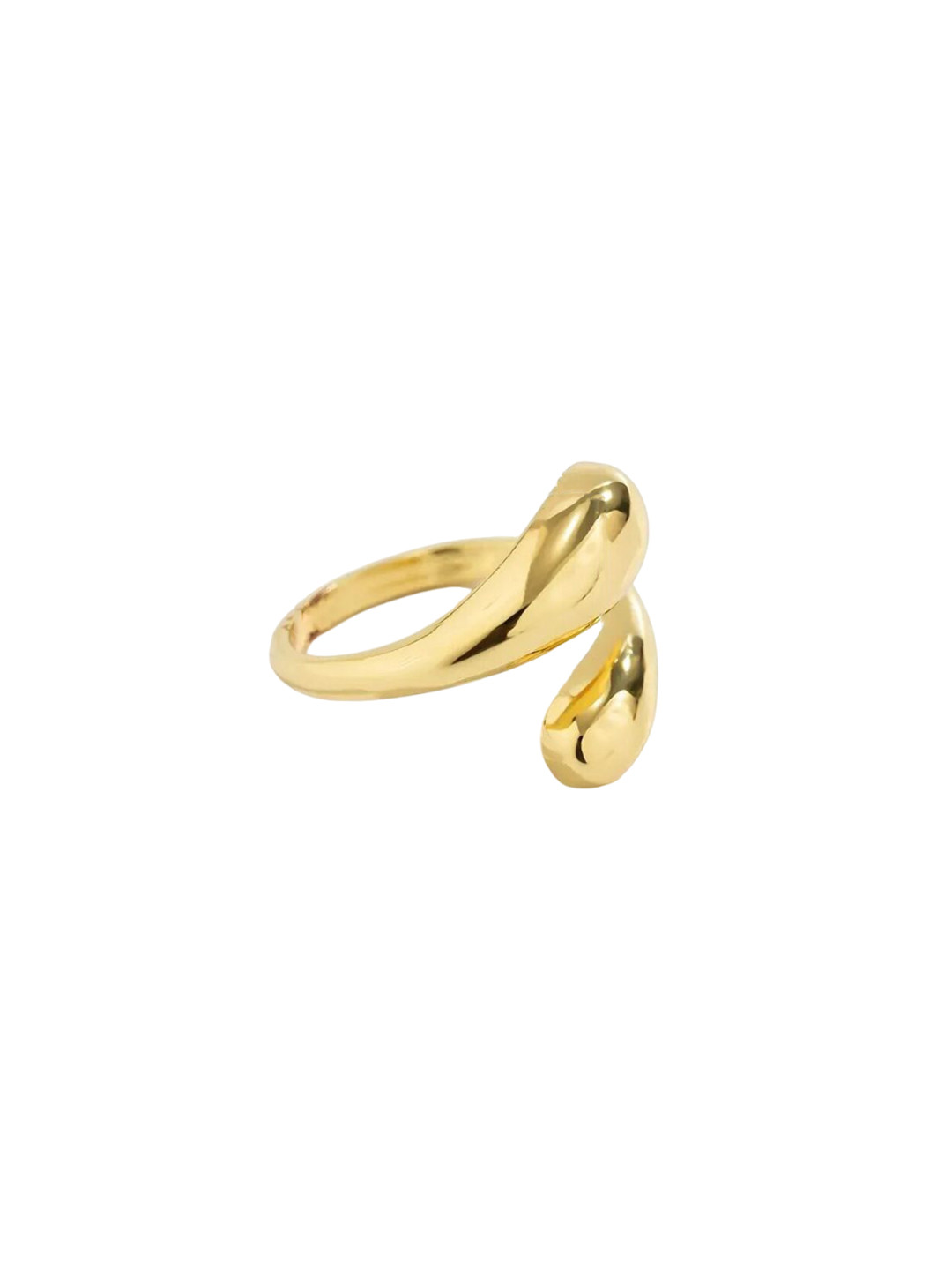 Jewels Galaxy Gold Plated Midi Adjustable Finger Rings