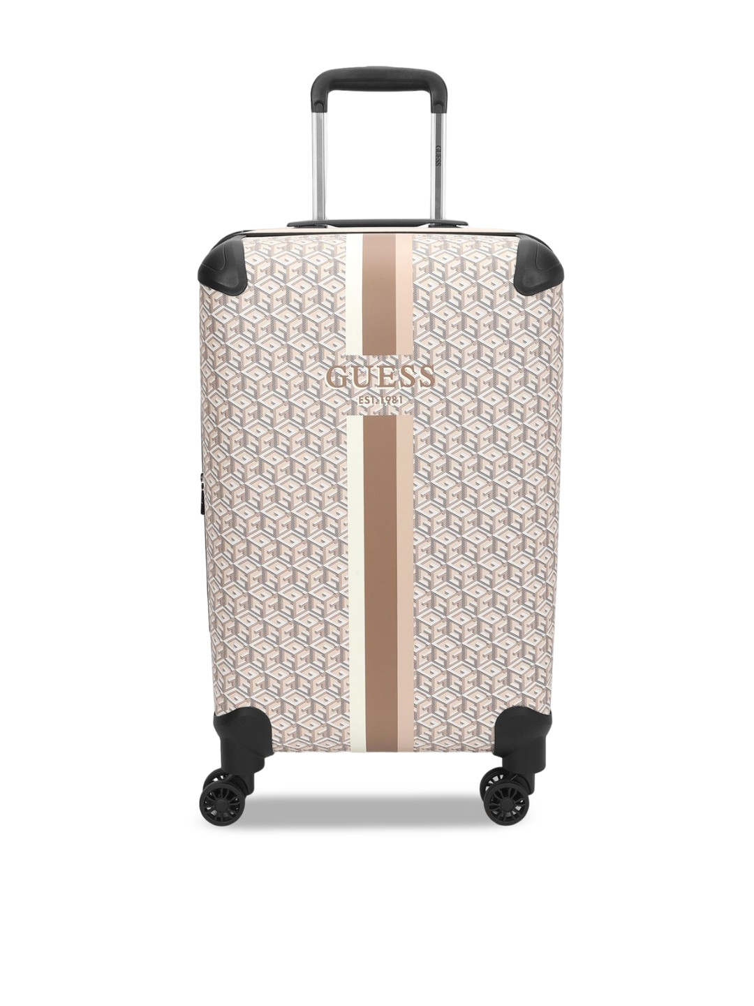 GUESS Fashion Printed Soft Suitcase Trolley Bag