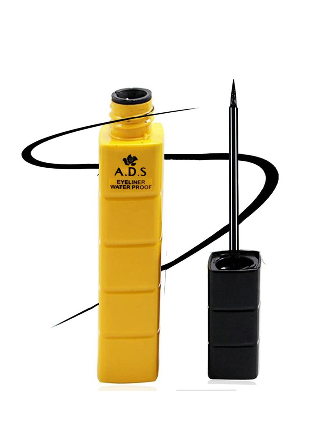 A.D.S Smudge Proof & Transfer Proof All-Day Dramatic Eyes Eyeliner 5ml - Black