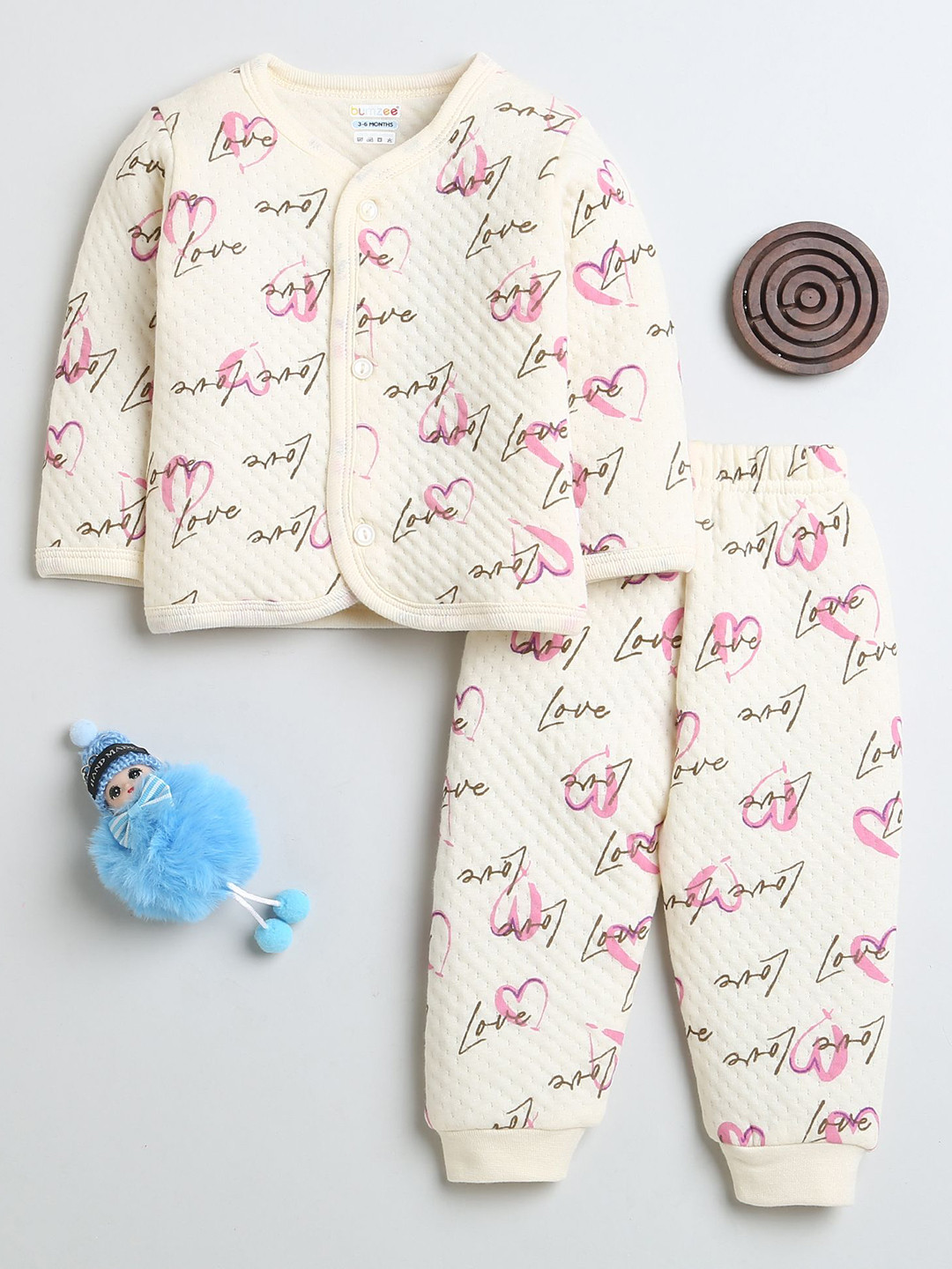 BUMZEE Girls Printed Pyjamas