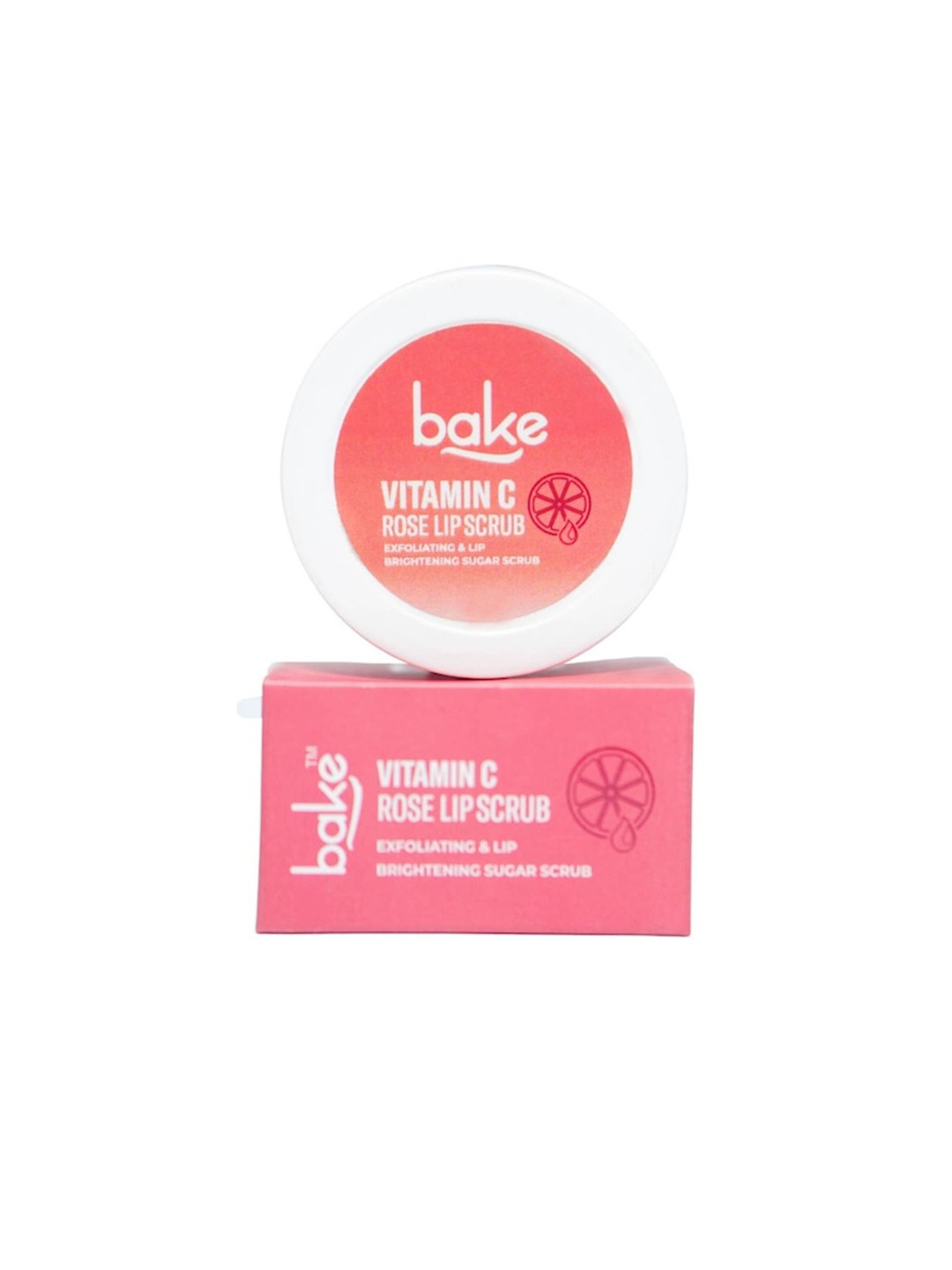 BAKE Vitamin C Rose Lip Scrub For Dark Lips - 25 g