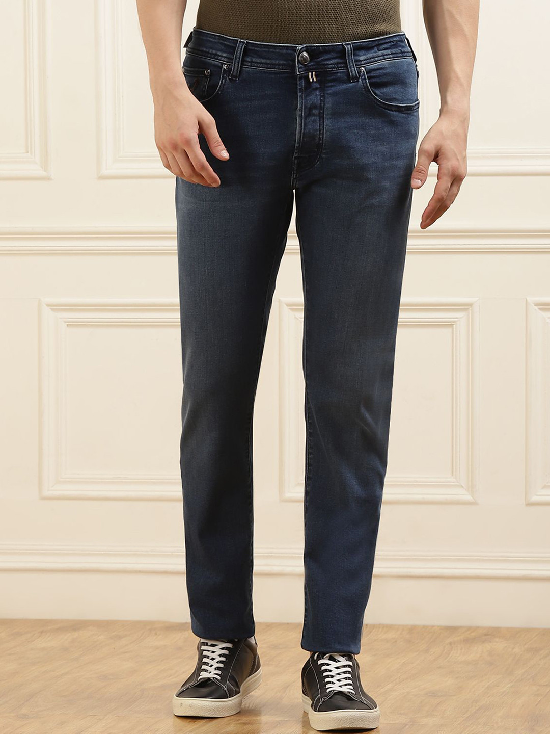 Jacob Cohen Men Slim Fit Mid Rise Jeans