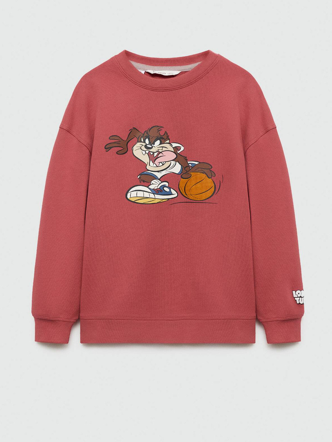 Mango Kids Boys Pure Cotton Looney Tunes Printed Sweatshirt