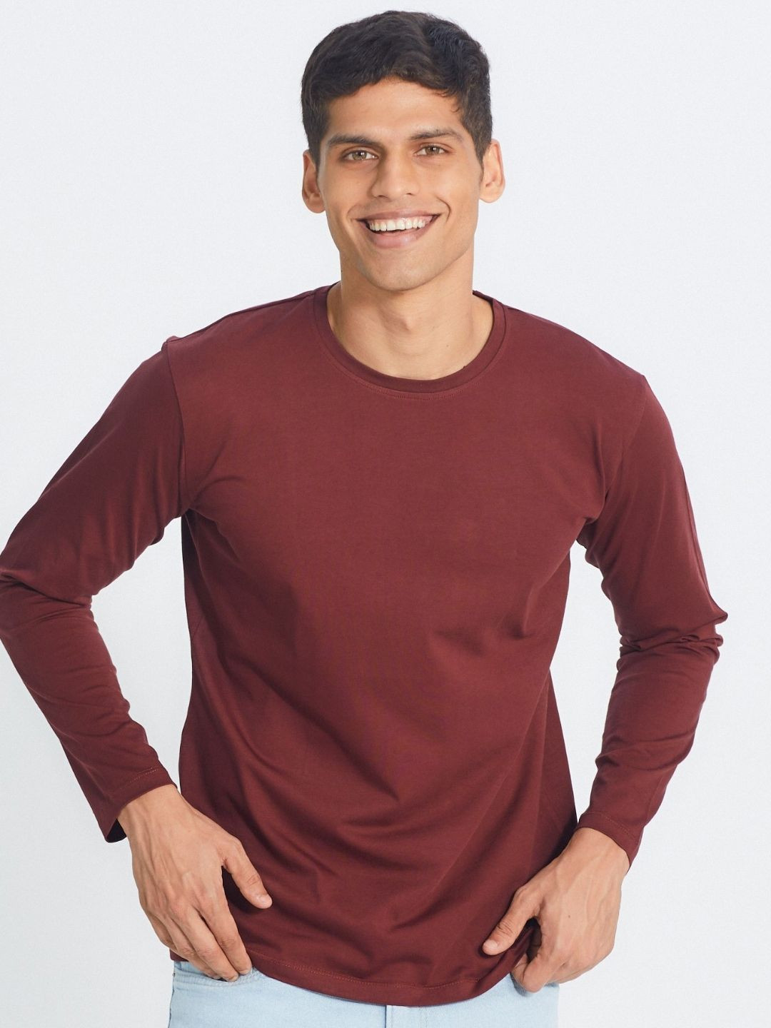 Creatures of Habit Pima Long Sleeves Crew Neck Tshirt