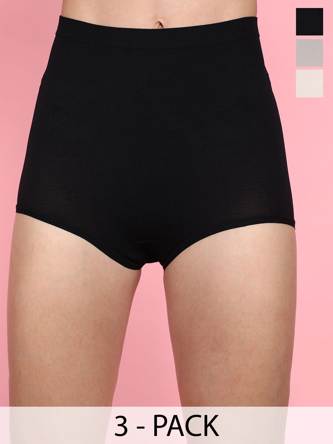 wincly fashion Pack Of 3 Hipster Briefs HW/BG&BAI/PO3/L