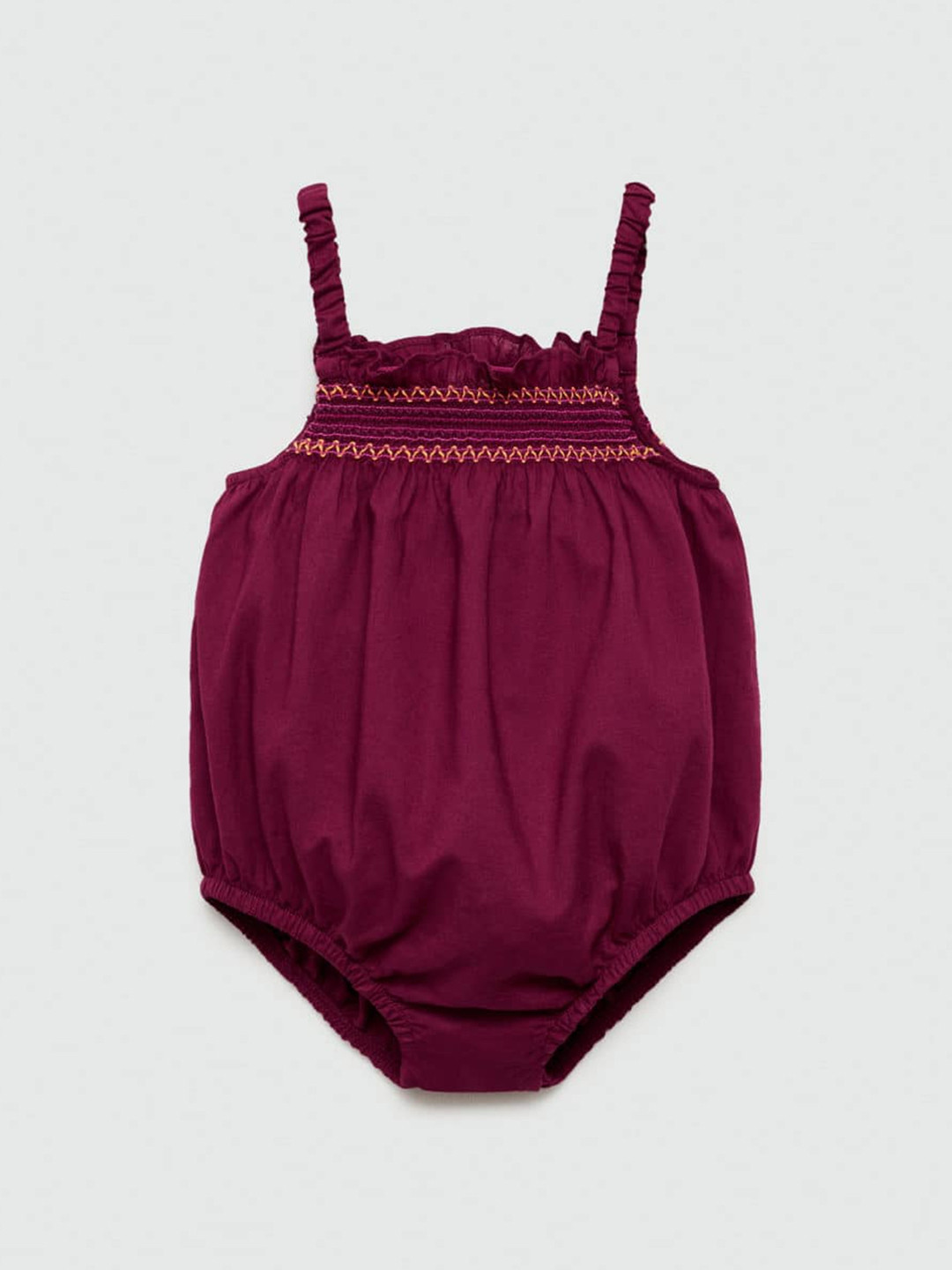 Mango Kids Infant Girl Cotton Bodysuit