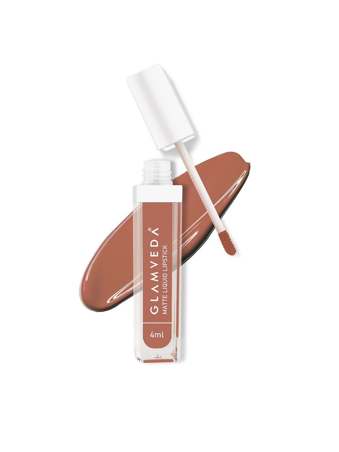 GLAMVEDA Transferproof Matte Liquid Lipstick- 4ml- Hazelnut - 022