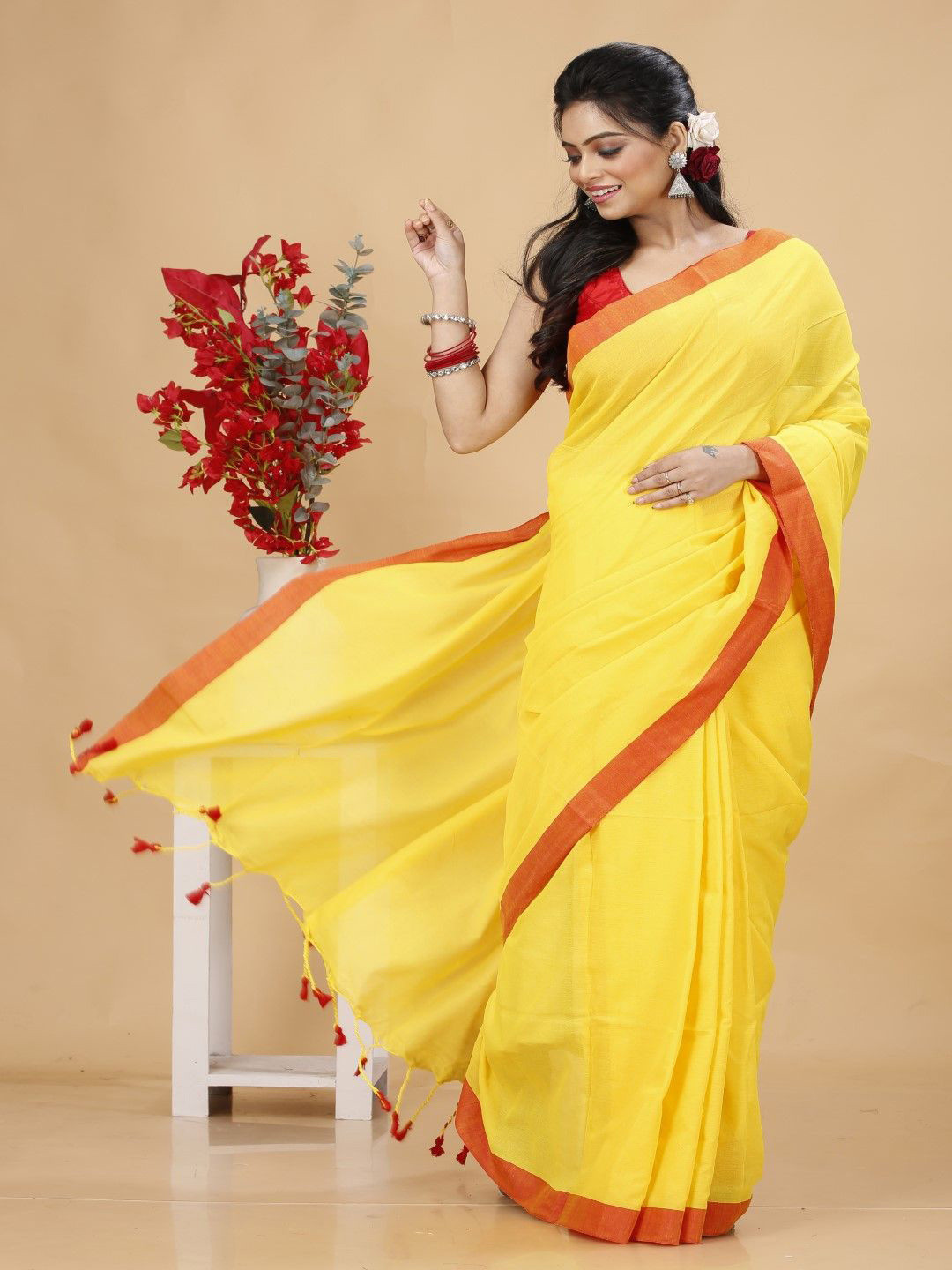 Bong ButiQ Taant Saree