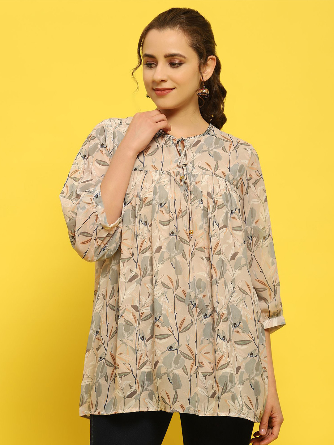 Shree Printed Tropical Tunic