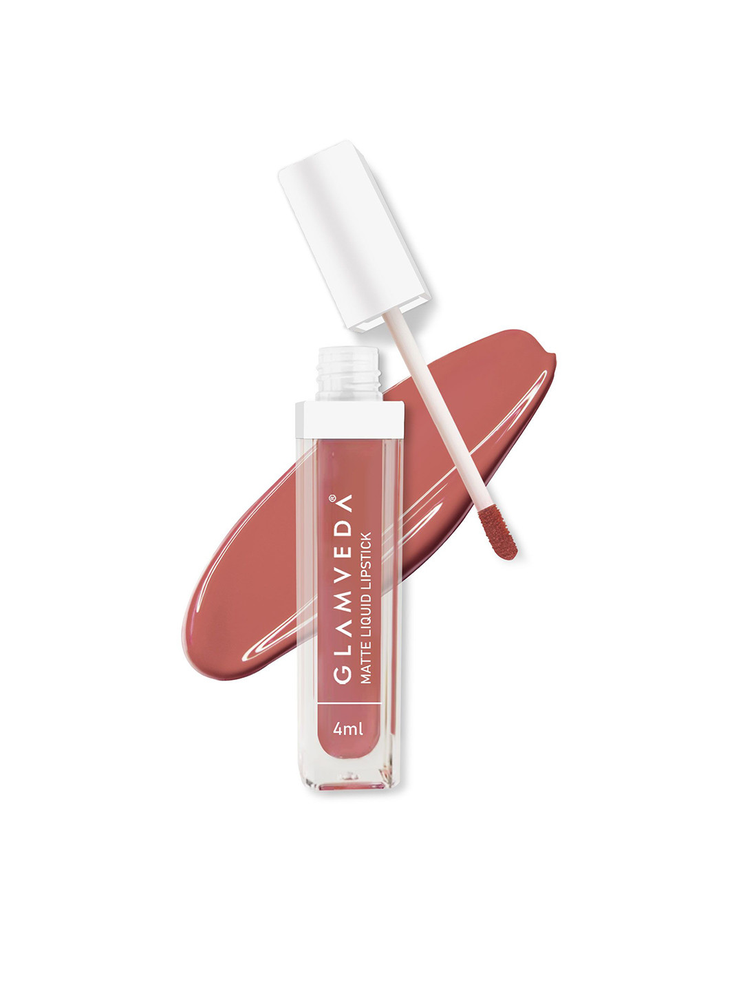 GLAMVEDA 12Hr Stay Transfer Proof Matte Liquid Lipstick 4ml - Serial Kisser 012