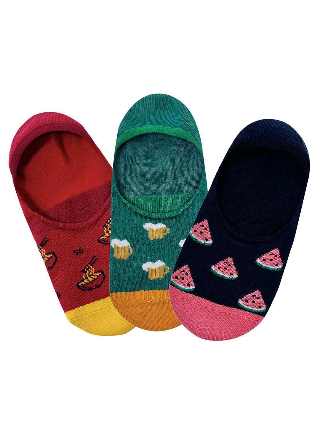 Mint & Oak Pack of 3 Shoe Line Socks