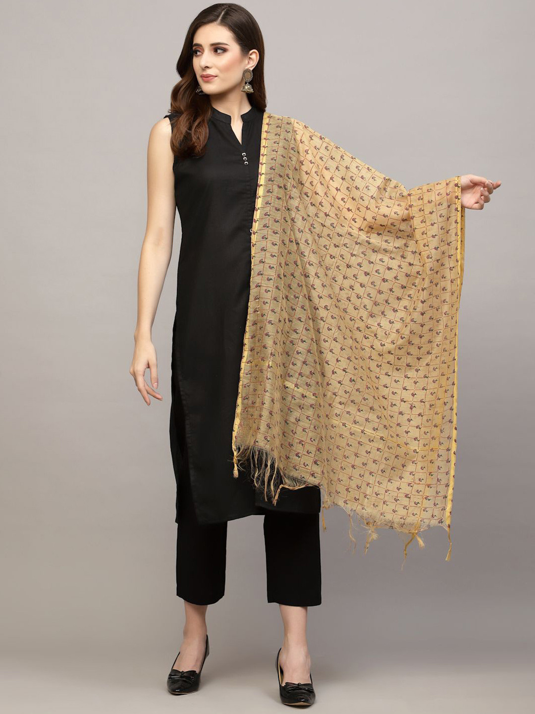 Stylum Printed Block Print Dupatta