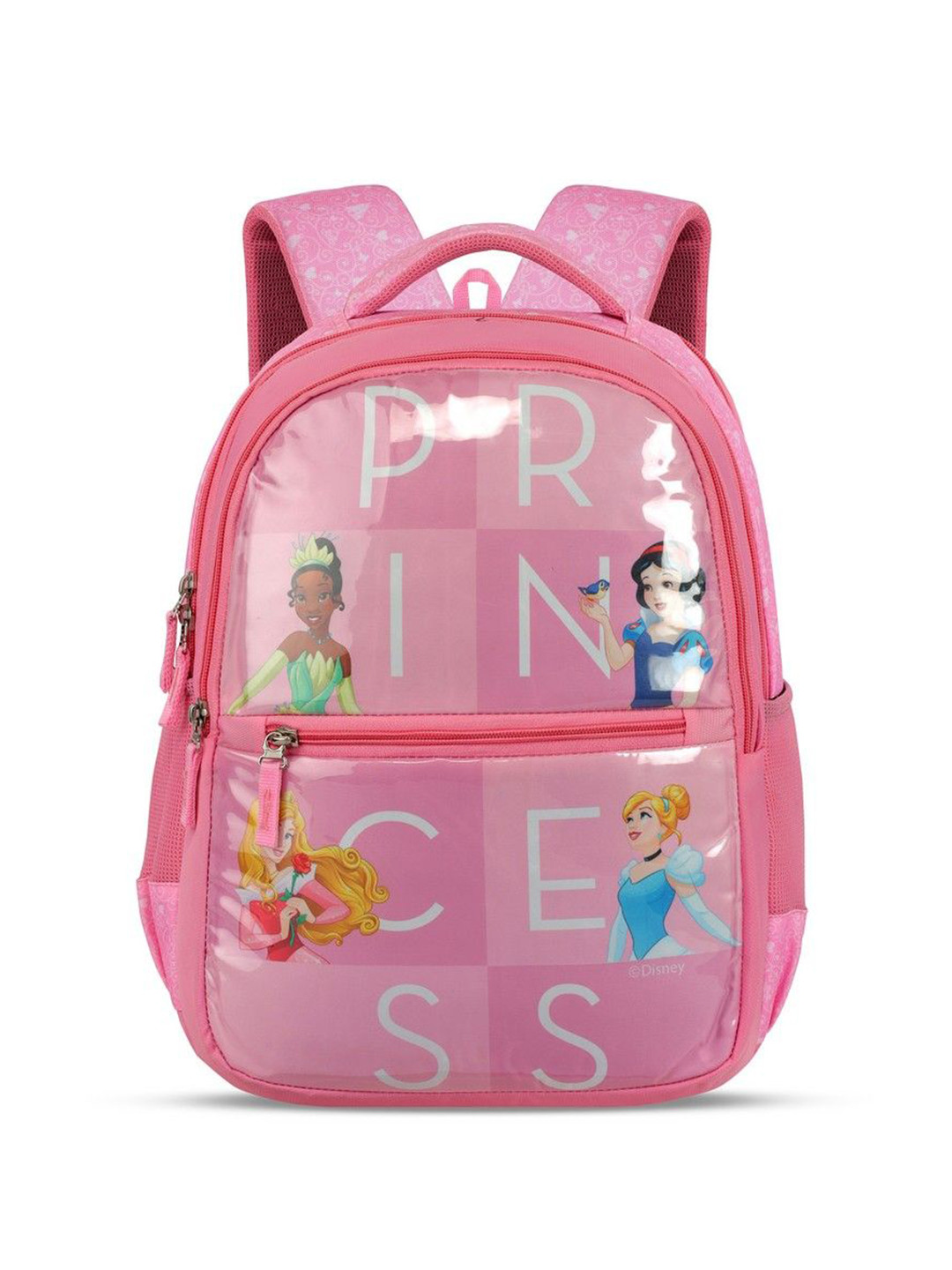 Priority Girls Disney Princess Printed School Backpack 25L