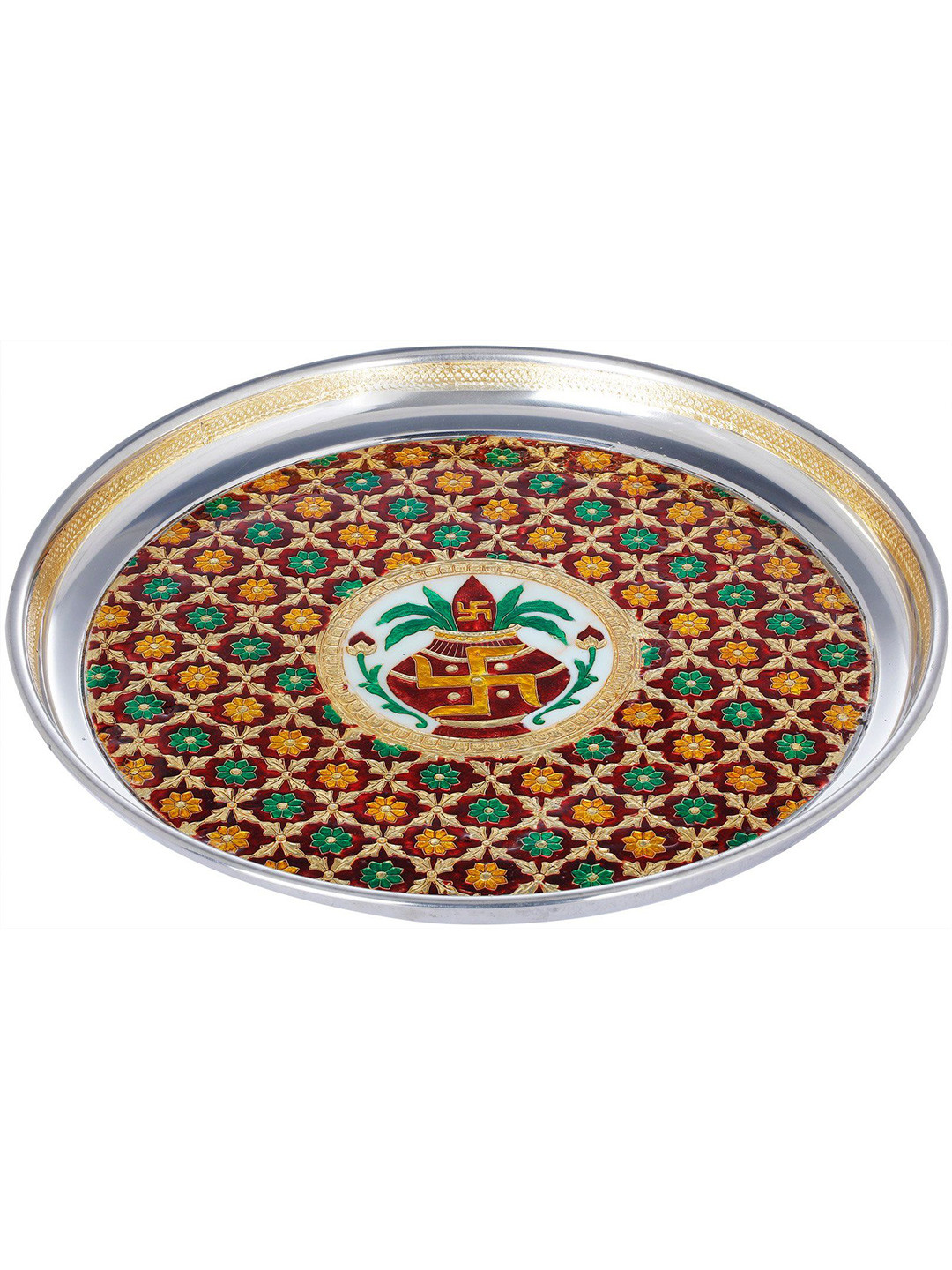 Exotic India Large Puja Thali
