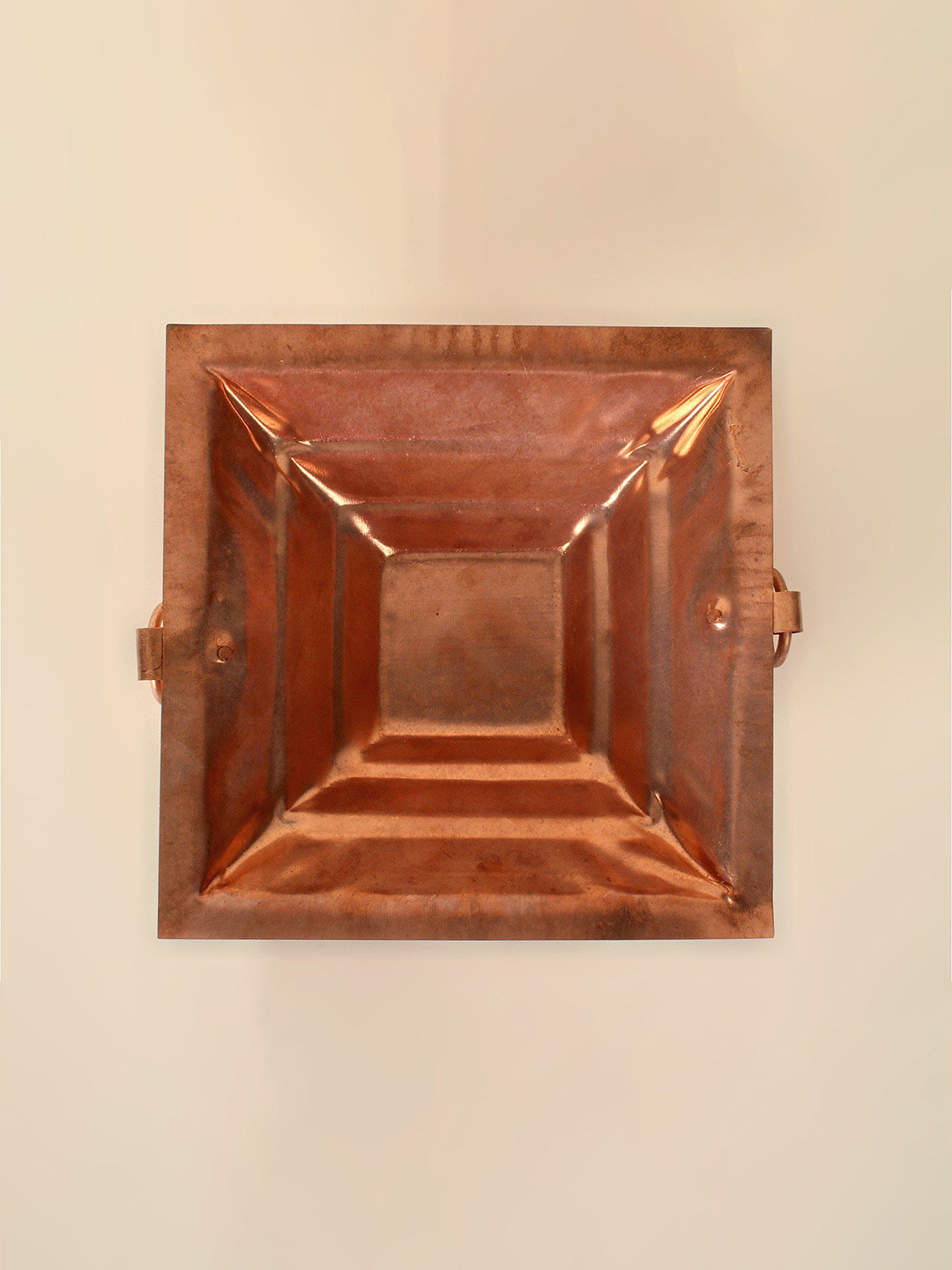 Exotic India Gold-Toned Copper Havan Kund