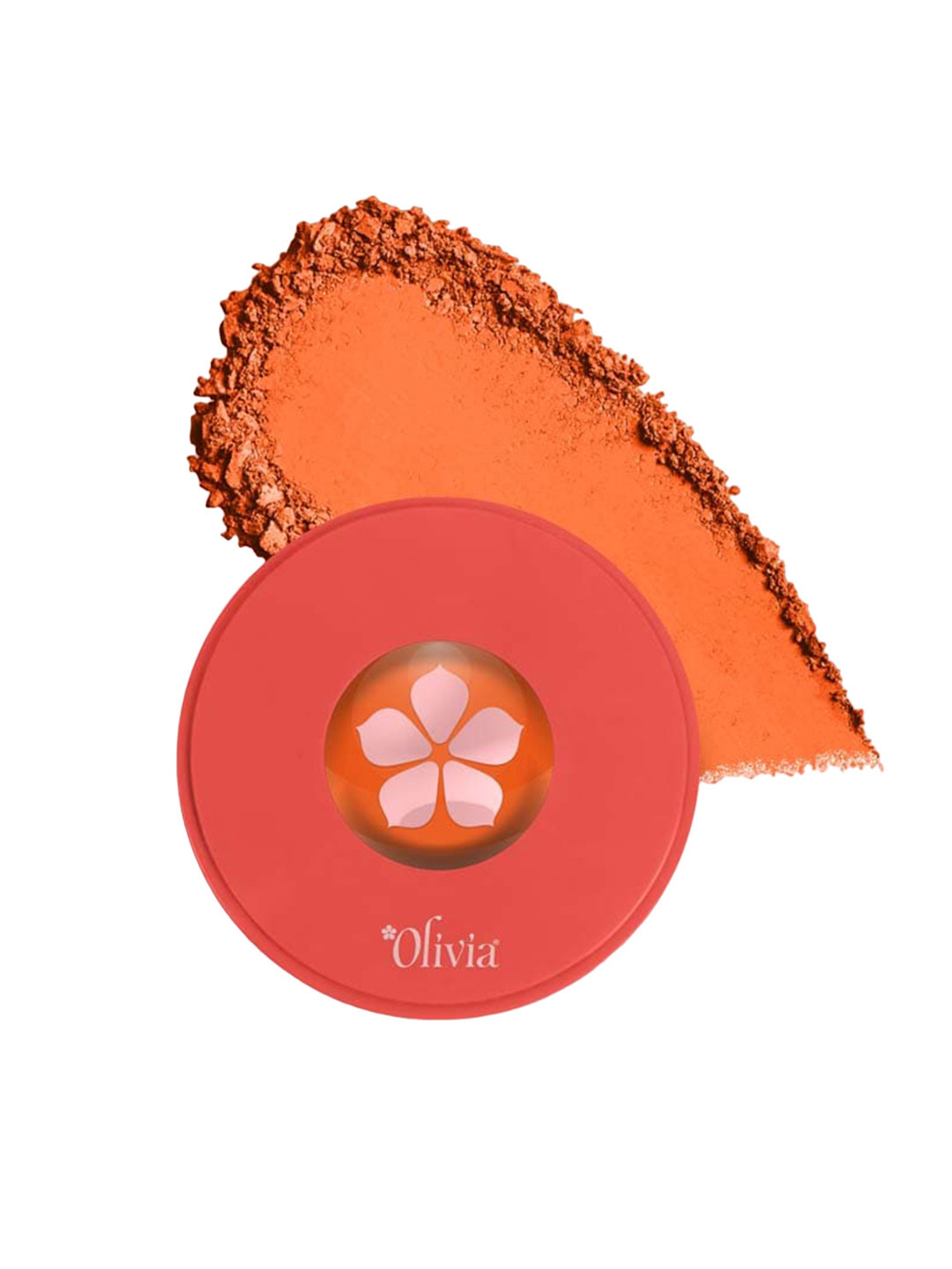 Olivia SkinSync Natural Fragrance Long Lasting Pan Cake Compact - Orange Mousse-30 -30g