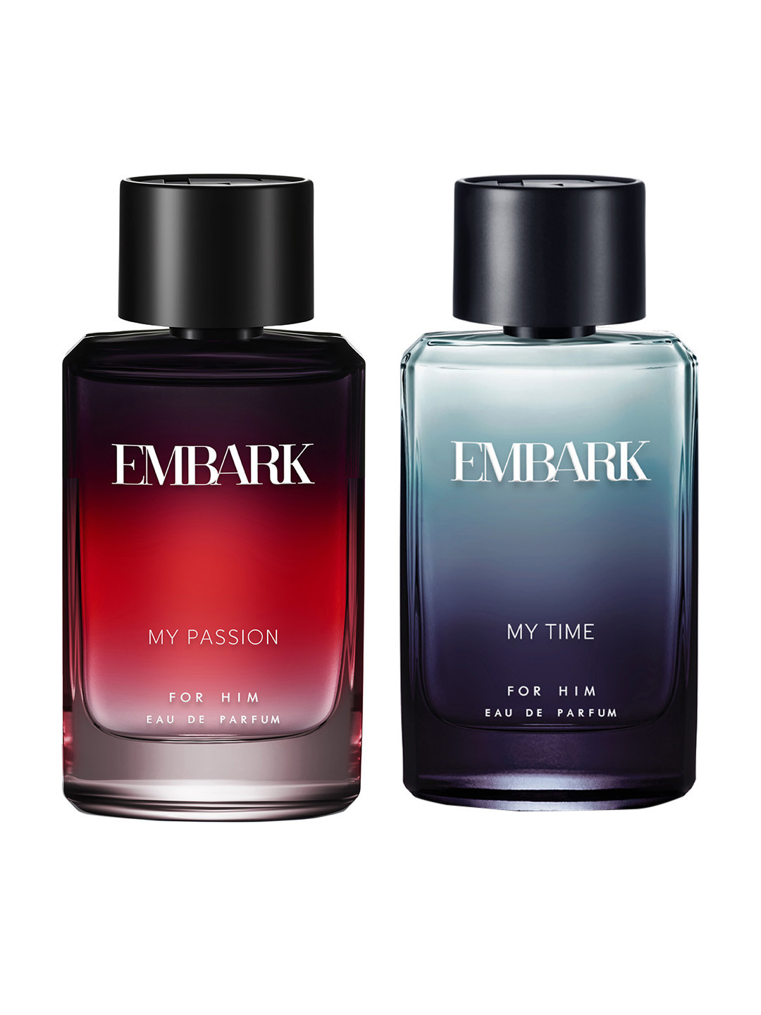 EMBARK Men Set of 2 Eau de Parfum 100ml each - My Time + My Passion