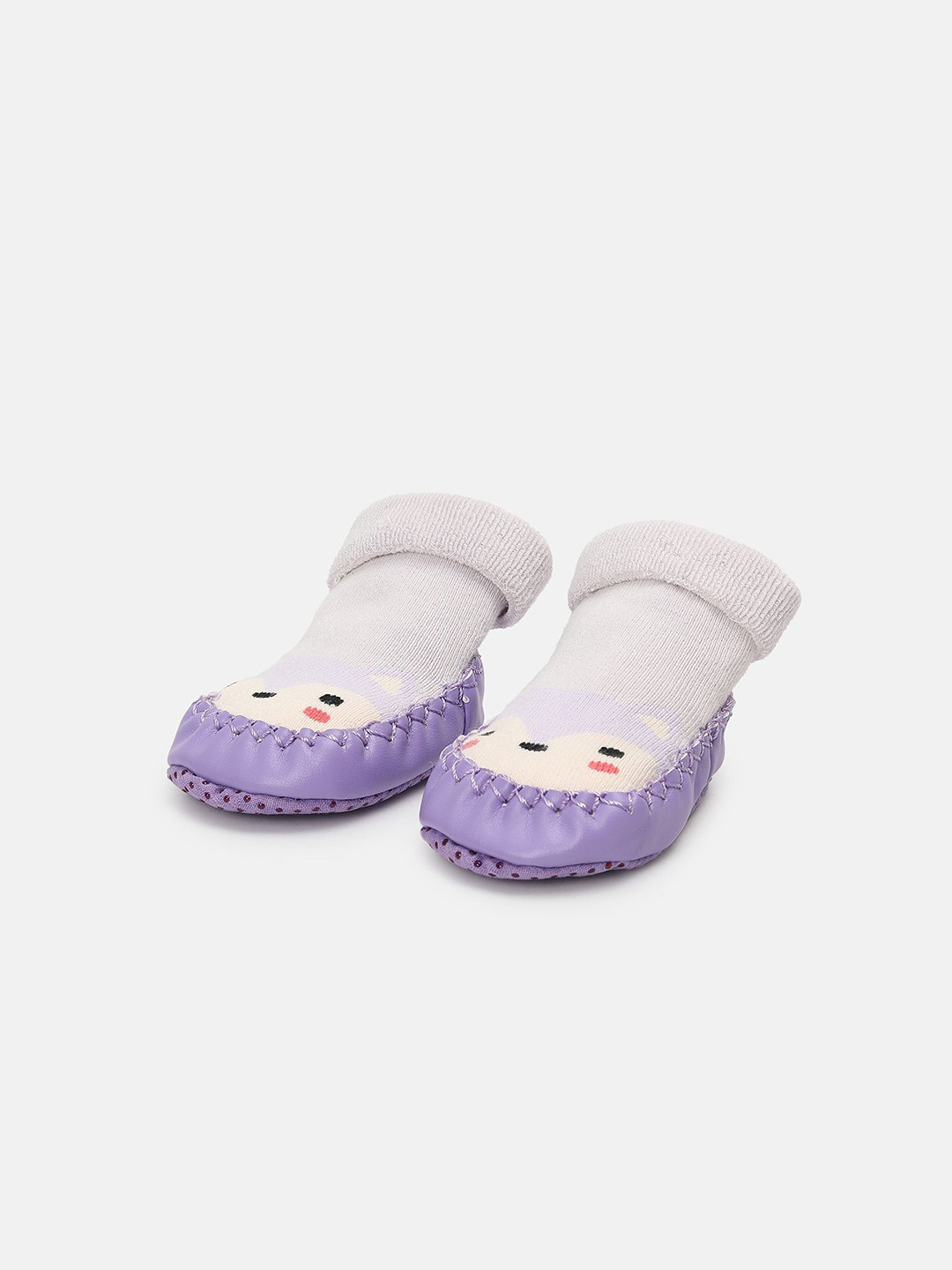 MINI KLUB Girls Printed Sock Booties