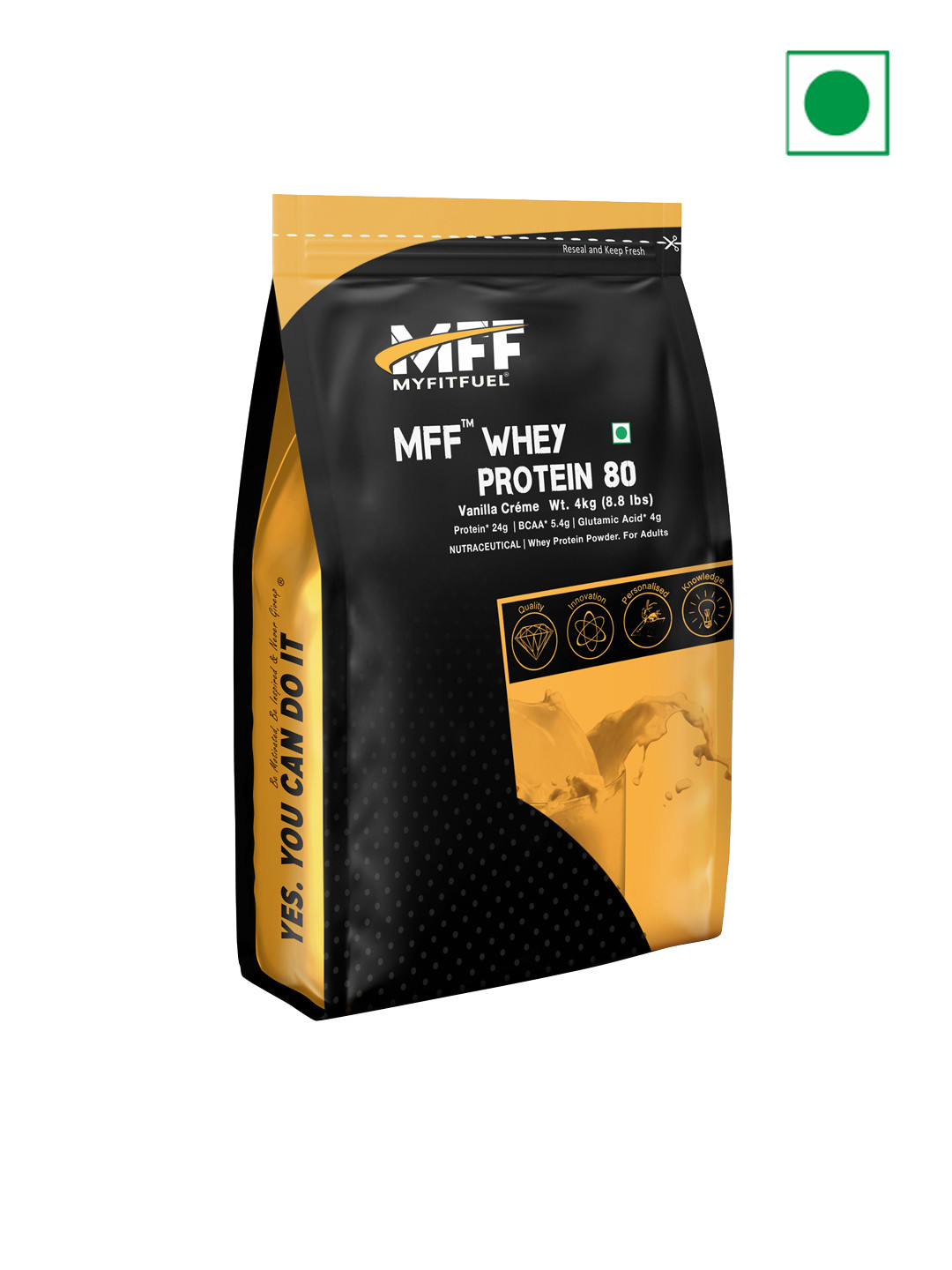 MyFitFuel Whey Protein 80- Vanilla Creme- 4kg
