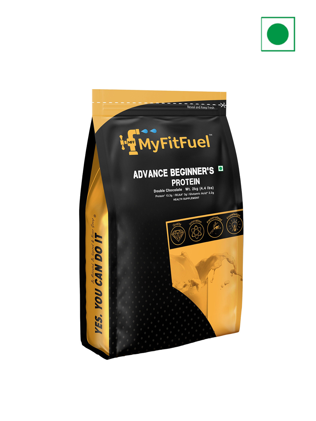 MyFitFuel Advance Beginners Protein - Double Chocolate - 2 kg