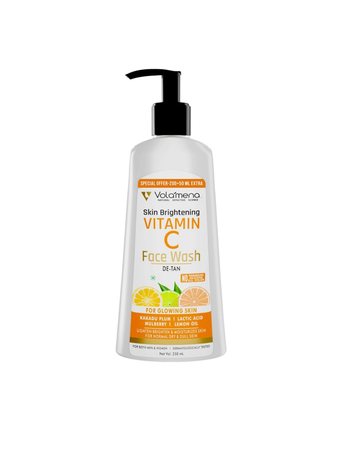 Volamena Vitamin C Brightening Moisturizing Face Wash 250 ml