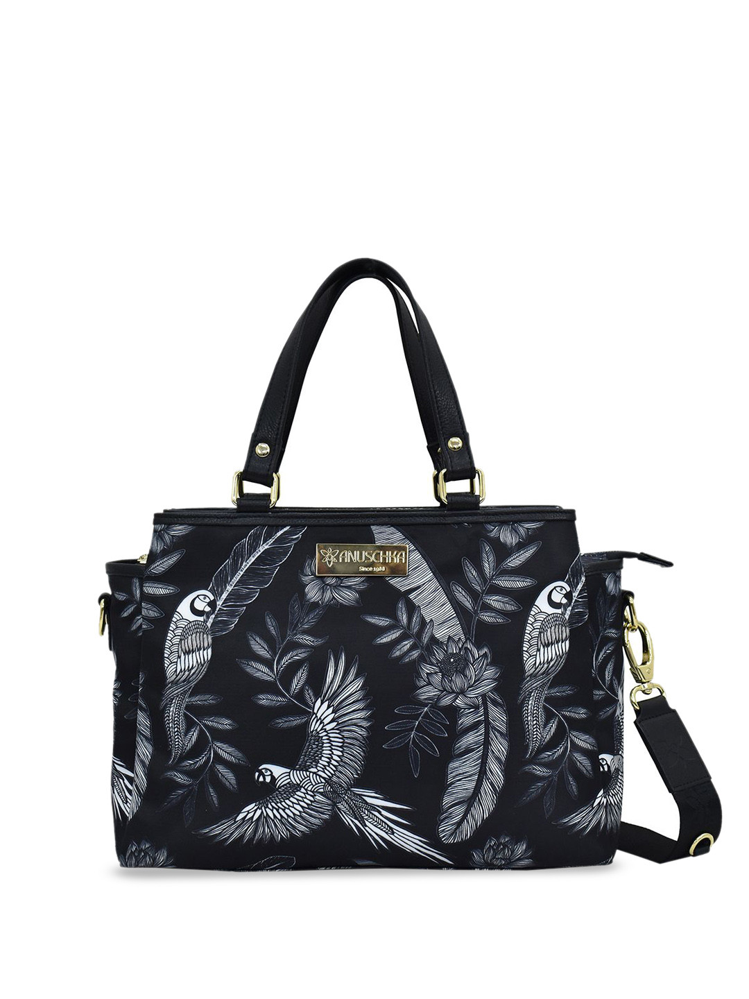 Anuschka Structured Satchel with Quilted