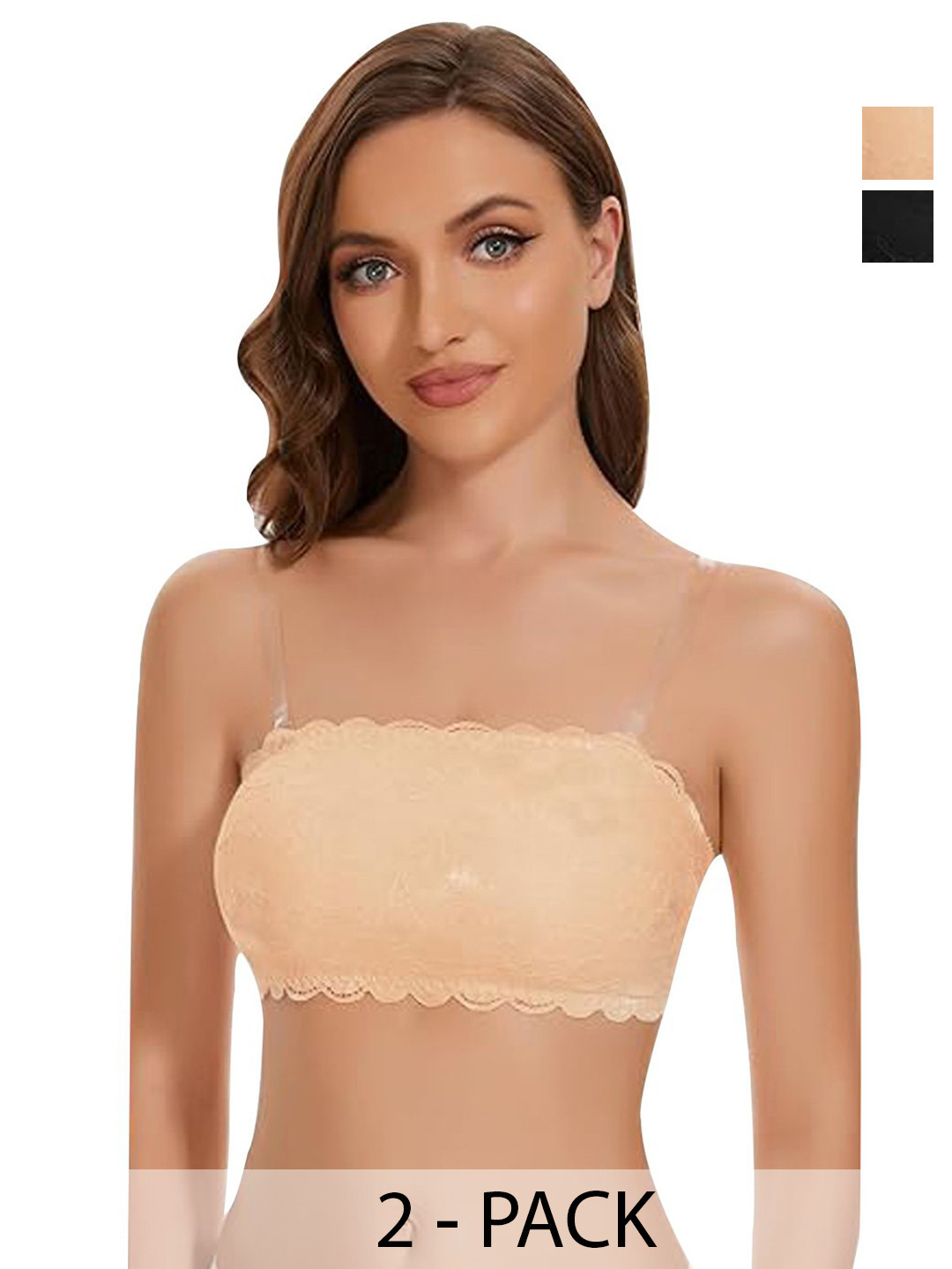 ComfyStyle Bandeau  Full Coverage lace bra