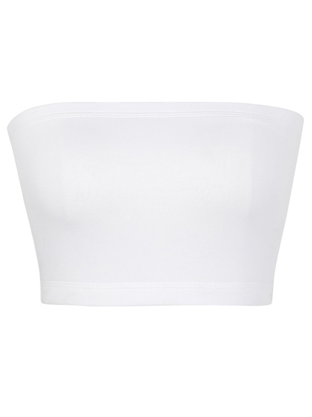 mackly Solid Strapless Full Coverage Bandeau Bra