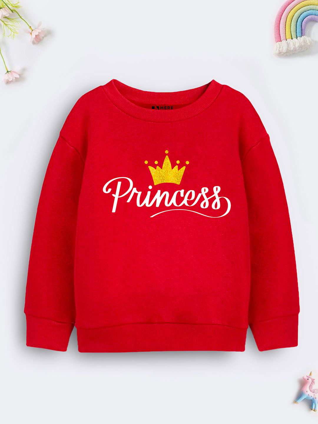 HERE&NOW Girls Printed Sweatshirt