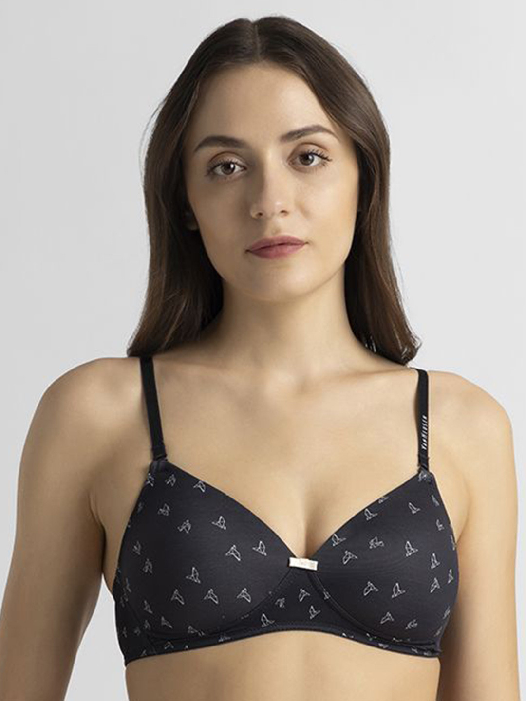 Van Heusen Graphic Full Coverage Underwired Lightly Padded T-shirt Bra