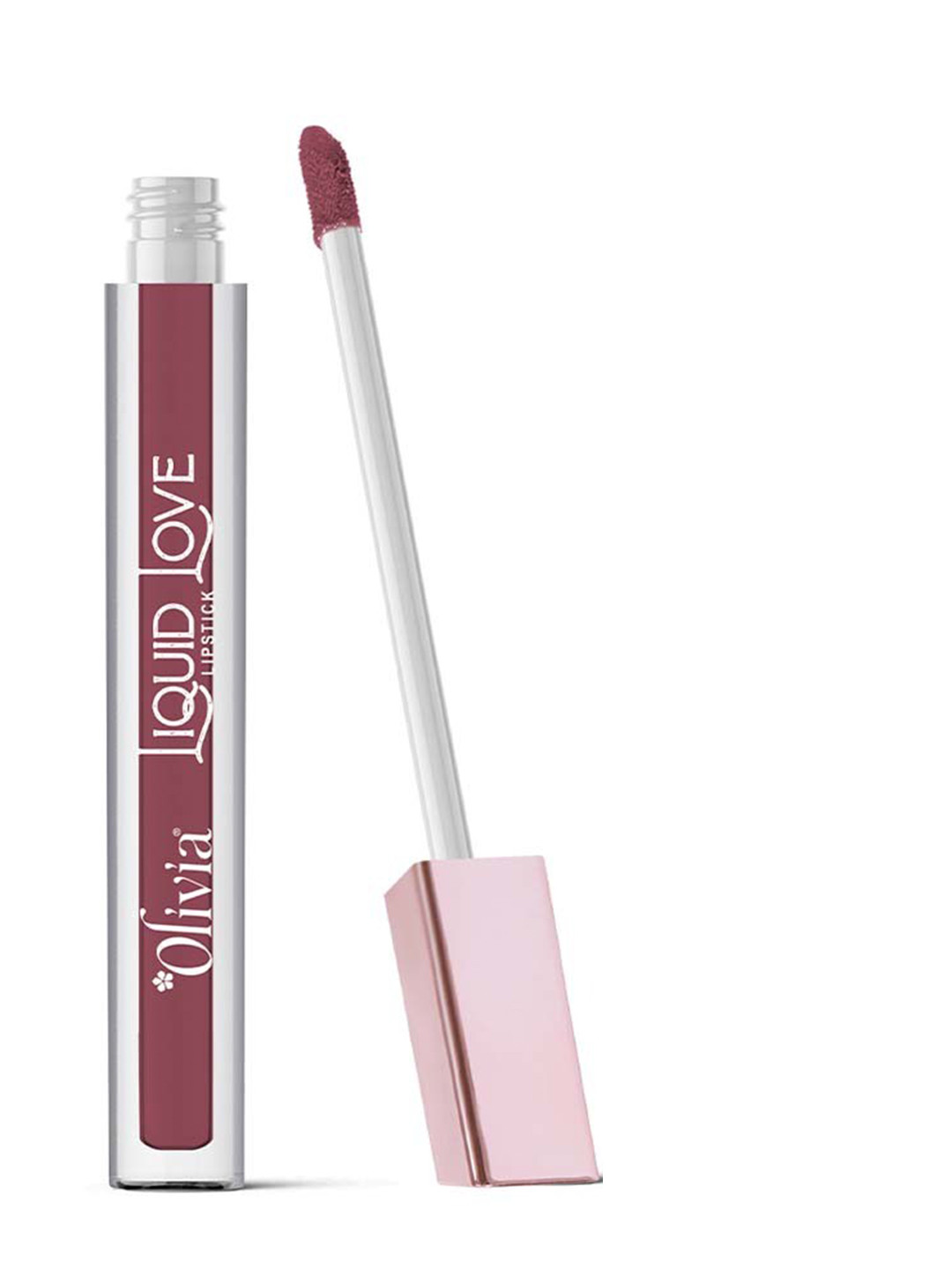 Olivia Liquid Love Matte Lipstick 12HR Smudge-Proof - 2 ml - Raspberry Cream 10