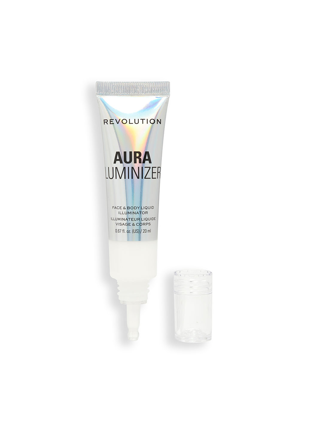 Makeup Revolution London Mood Switch Aura Face & Body Illuminator 20 ml - Trippin Pink