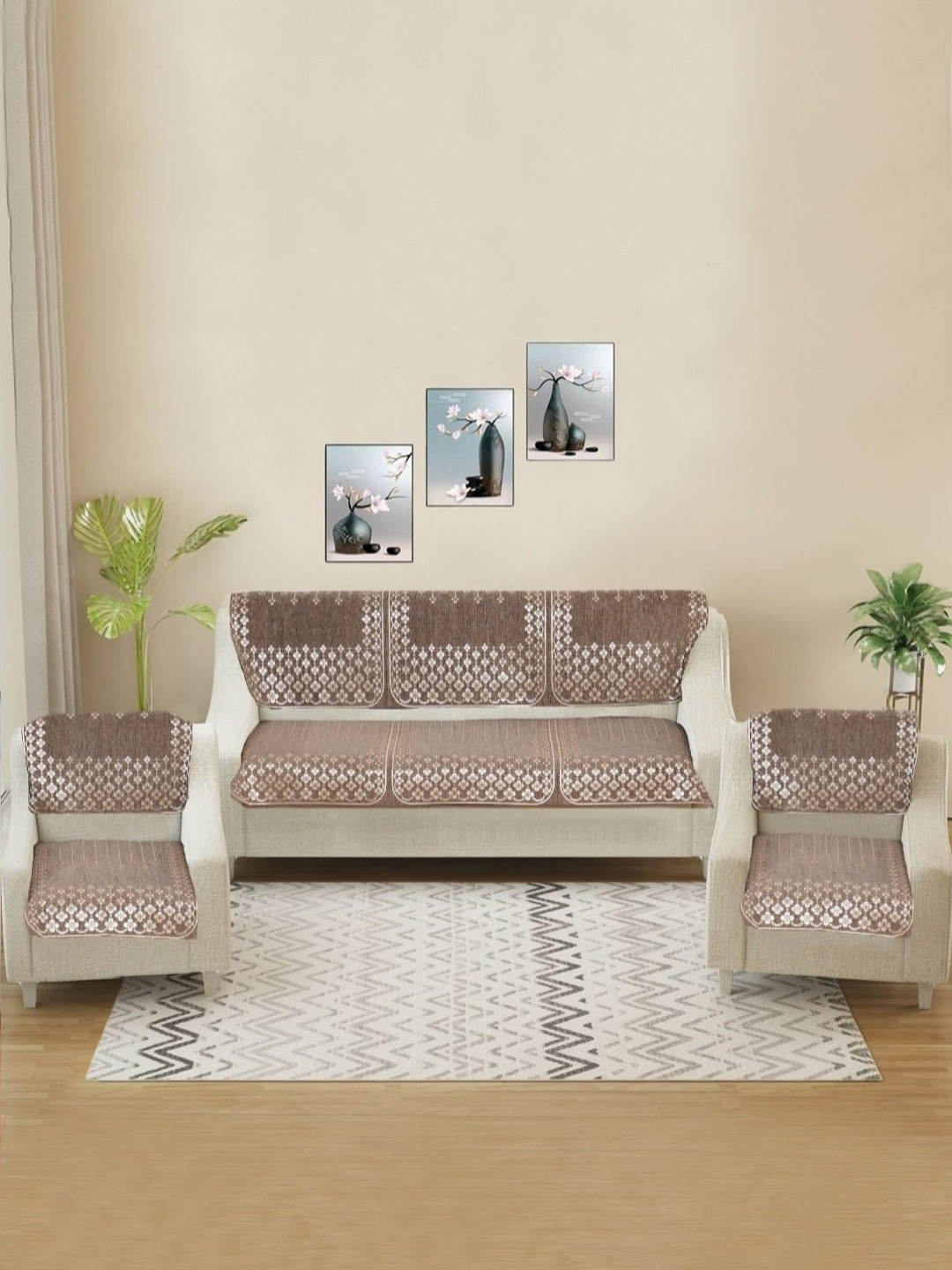 BREVARD Brown Other Sofa Cover