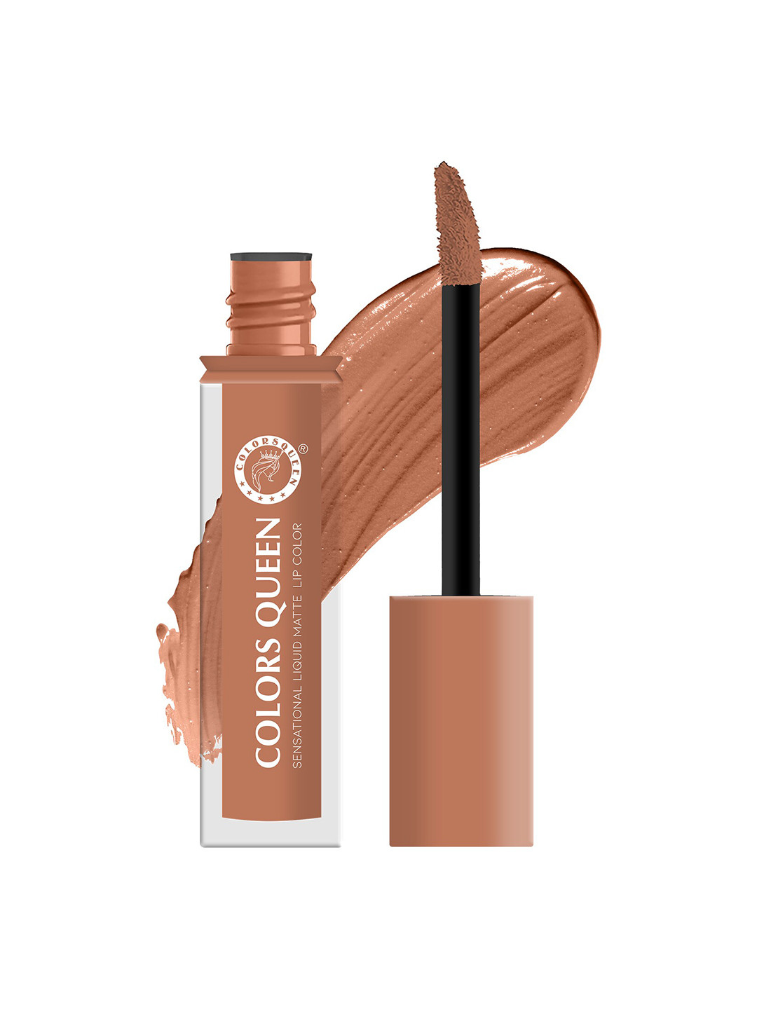 Colors Queen Sensational Liquid Matte Lip Color Lipstick - 7g - Salted Caramel 03