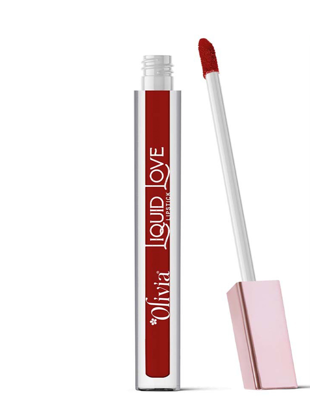 Olivia Liquid Love Long-Lasting Lipstick - 2 ml - Rebel Red 05