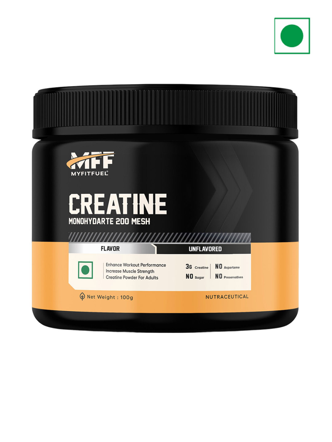 MyFitFuel Creatine Monohydrate 200 Mesh - 100 gm