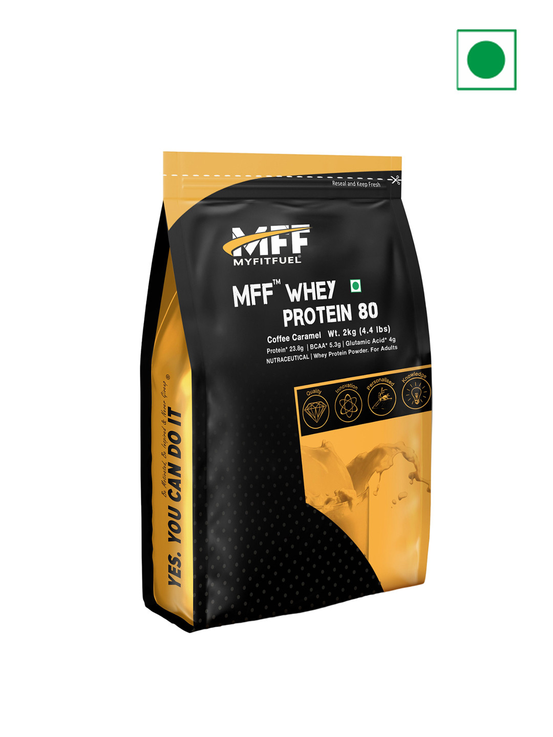 MyFitFuel Coffee Caramel Whey Protein-2kg