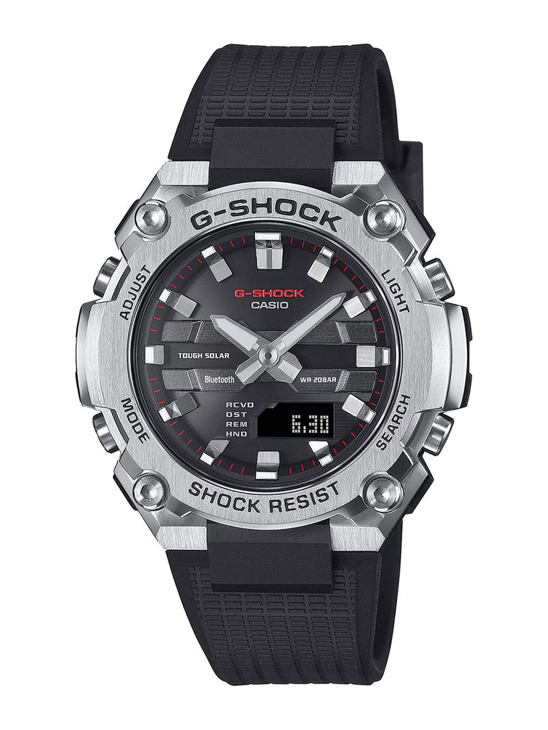 CASIO Men Dial & Cuff Straps Analogue and Digital Chronograph Solar Powered Watch G1541