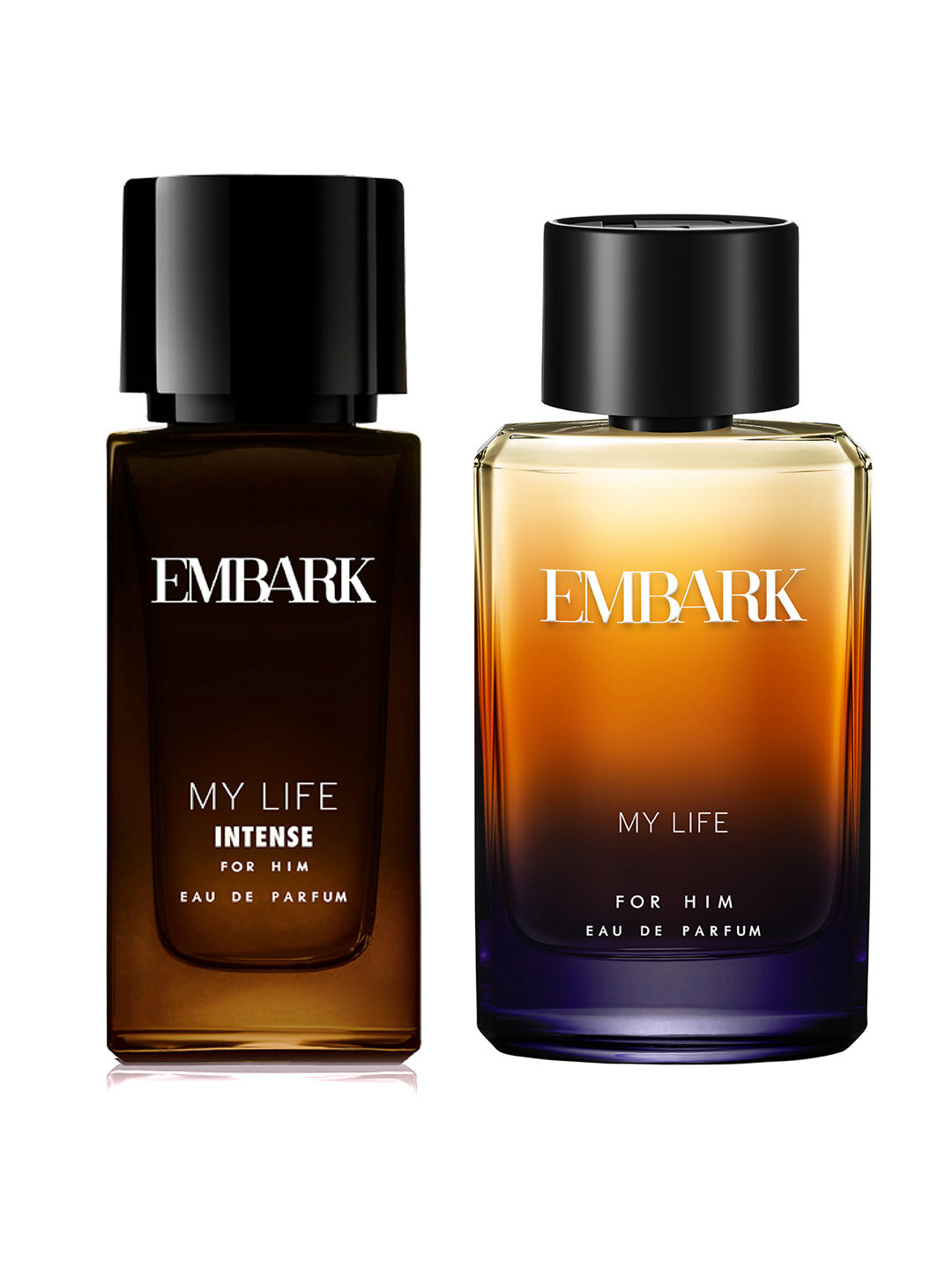 EMBARK Men Set of 2 Eau De Parfum - My Life 100ml & My Life Intense 30ml