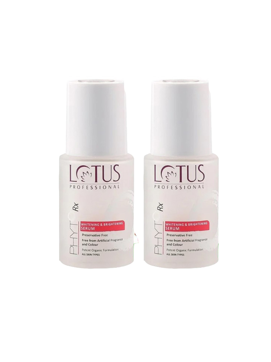 Lotus Professional Set Of 2 PhytoRx Whitening & Brightening Face Serum - 30ml Each