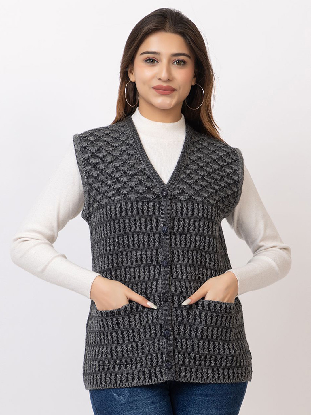 TWENTY ME Women Woollen Sweater Vest