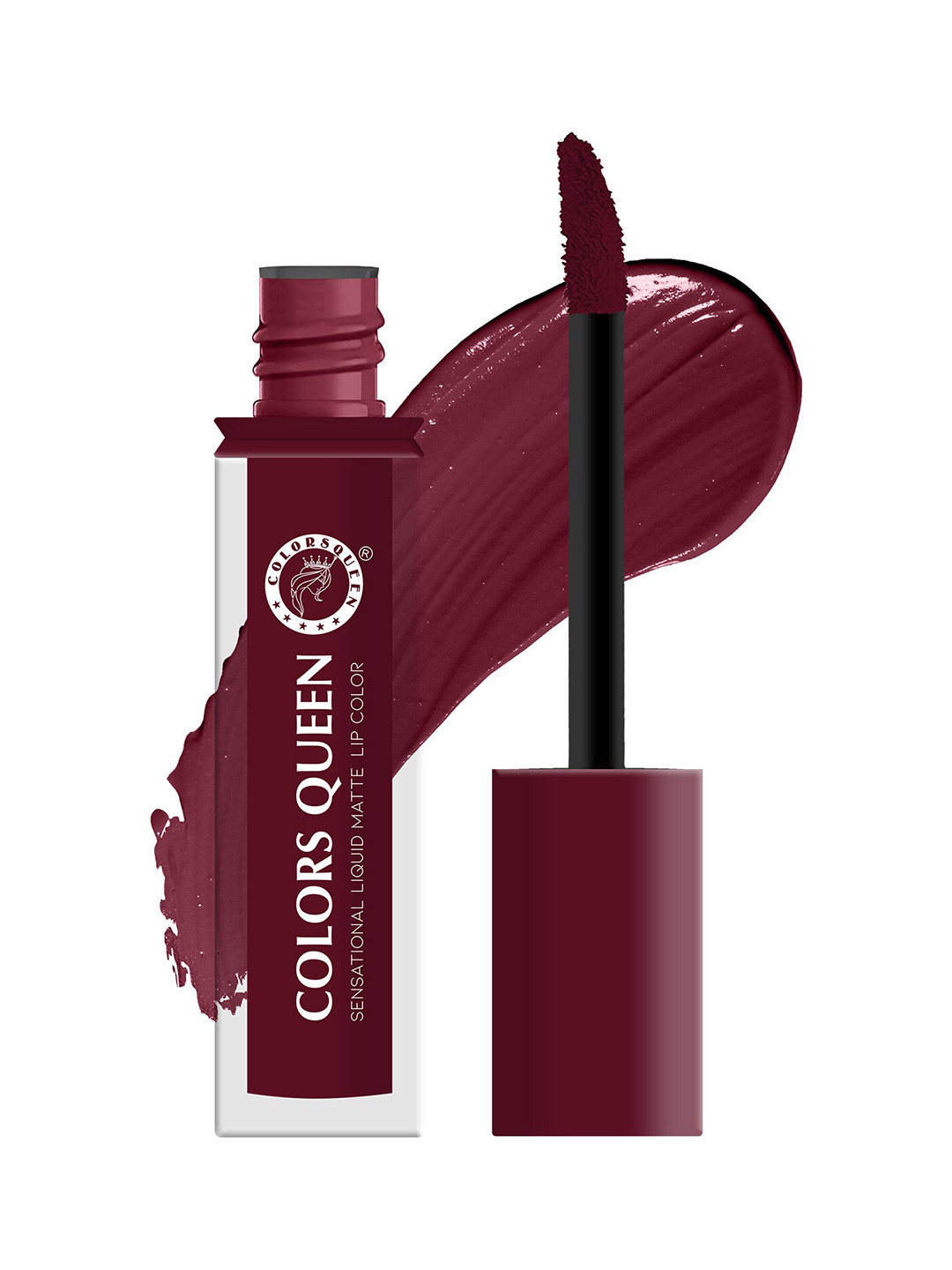 Colors Queen Sensational Liquid Matte Lip Color Lipstick - 7g - Rum Raisin 12