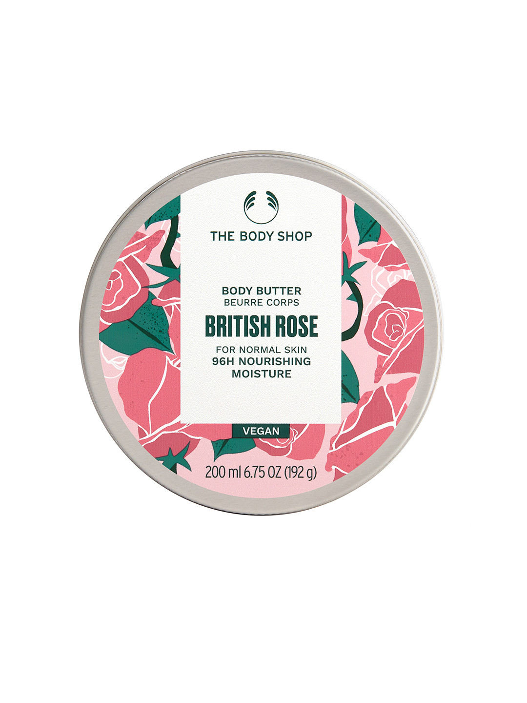 THE BODY SHOP British Rose Instant Glow Body Butter - 200ml