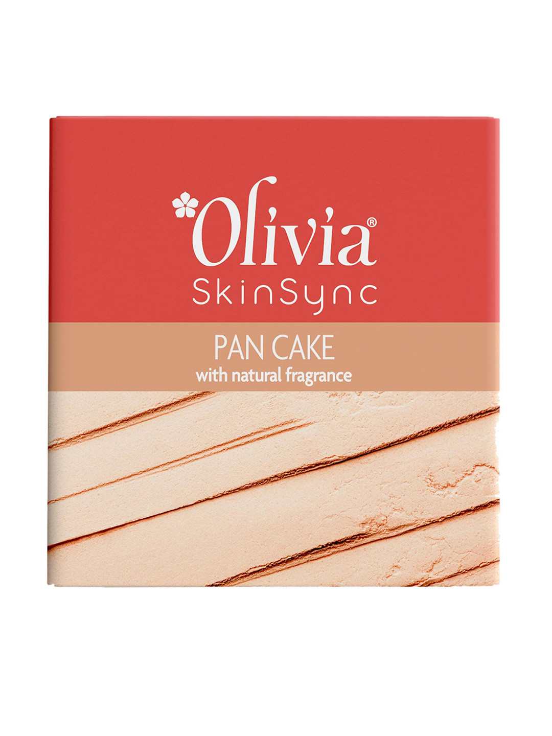 Olivia Skinsync Waterproof Pan Cake with Natural Fragrance - NAT 02 - 30 g