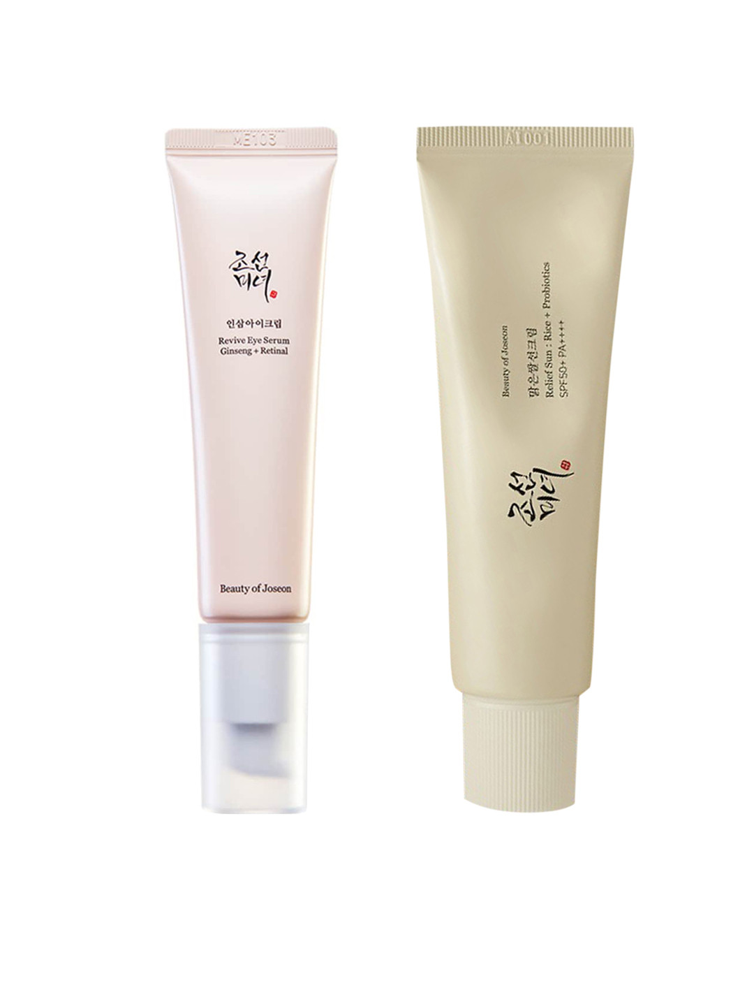 Beauty of Joseon Relief Sun Rice+Probiotics SPF50+ Sunscreen 50ml & Revive Eye Serum 30ml