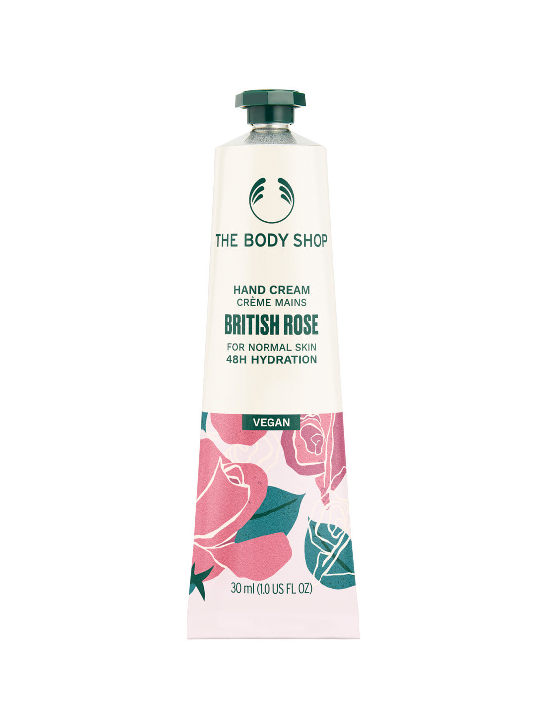THE BODY SHOP British Rose Petal-Soft Hand Cream 30 ml