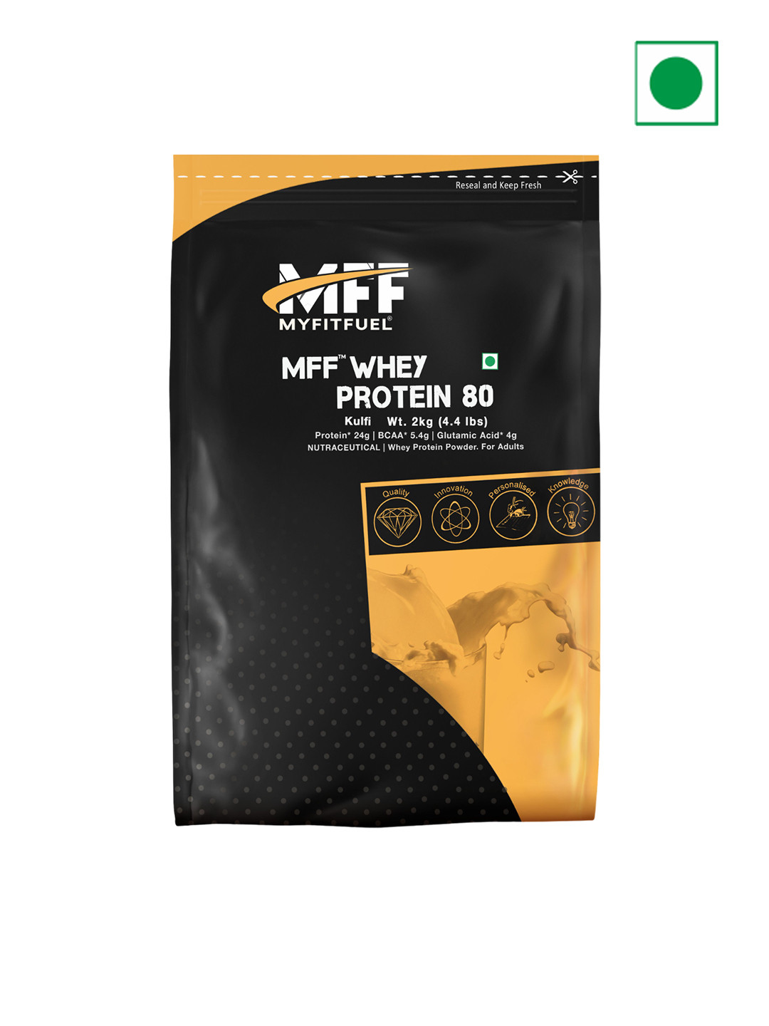 MyFitFuel Whey Protein 80- Kulfi- 2kg